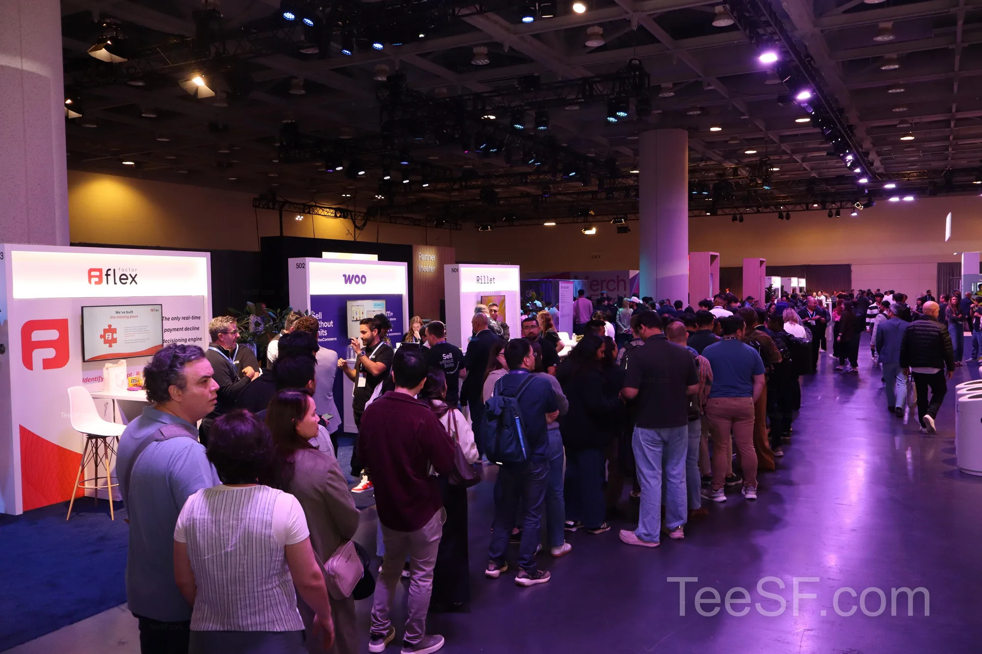 stripe Sessions Expo Crowds at Stripe Sessions 2026 in San Francisco.